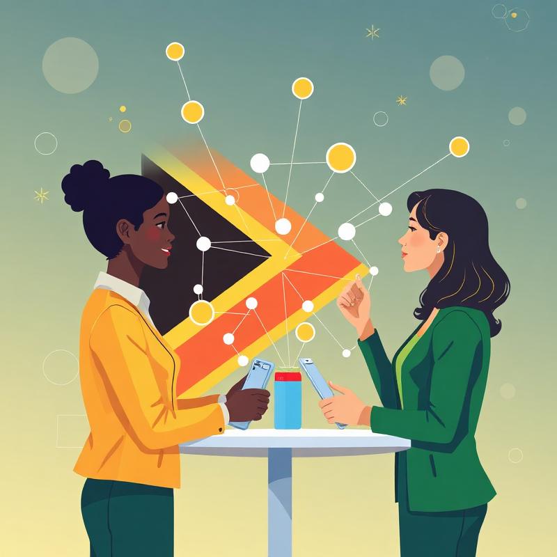 Students connecting in the community